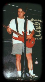 Dorkin' it in shorts. He really dressed up for this show.